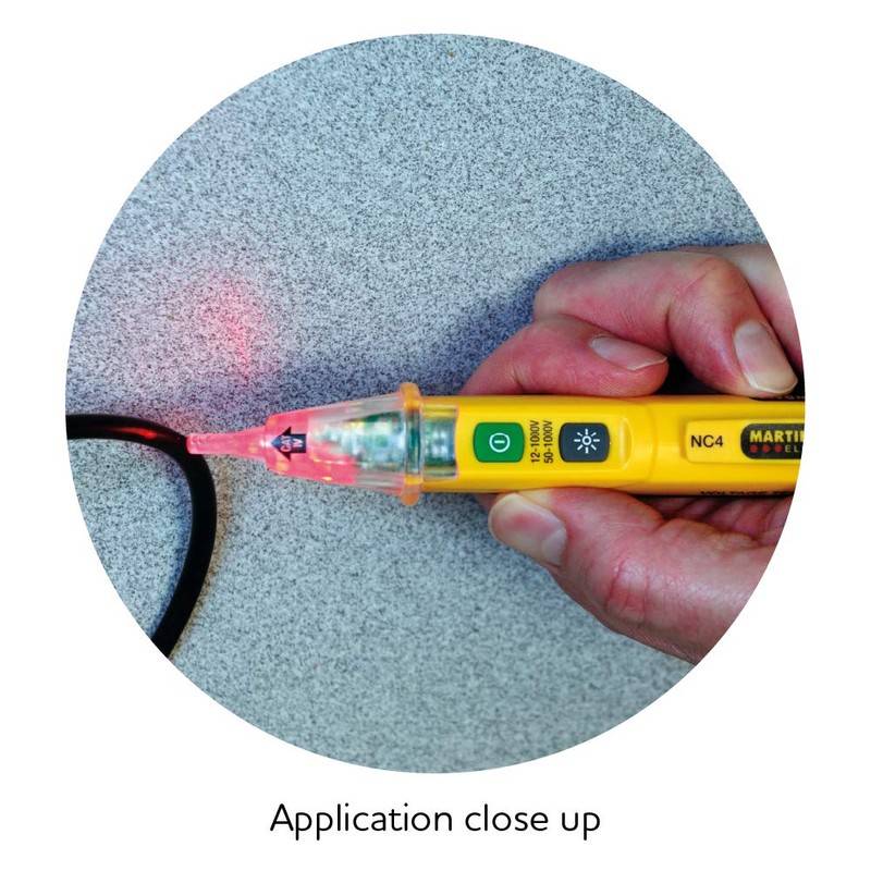 Martindale NC4 Dual Sensitivity Non-contact Voltage Tester - Voltage Pen
