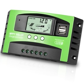 30A MPPT Solar Panel Controller 12V/24V Auto Tracking Solar Regulator