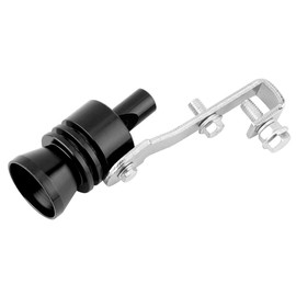 Car Turbo Whistle, Universal Car Exhaust Pipe, Turbo Whistle for Car, ATV, SUV, Car Accessories (Black)