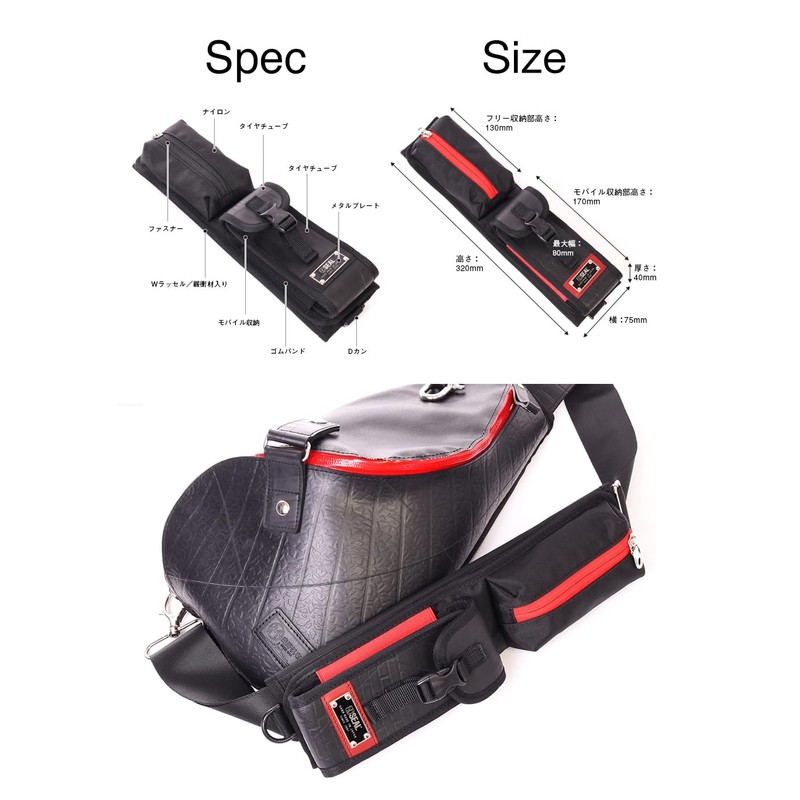 SEAL PS-192BK Men's Shoulder Pad, Pro Shoulder Pad, Waterproof, Tire