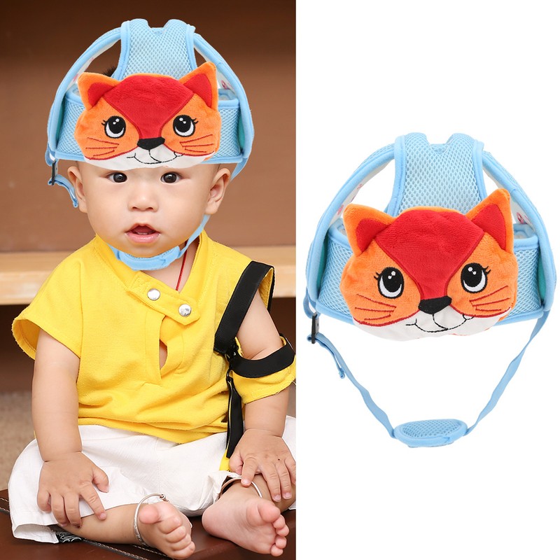 Baby Infant Toddler Safety Hat Head Cushion Washable Elastic Children