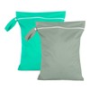 Moorle Pack of 2 Wet Bags 40 x 30 cm,