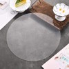 SEWACC Round Acrylic Sheet, Clear Acrylic Circle Round Transparent Disk