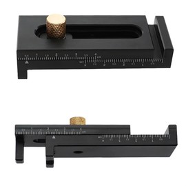 Woodworking Feeler Ruler Saw Seam Gauge Gaps Gauge Saw Slot Adjuster Woodworking Tool for Grooving Cutting Table Saw Bevel Saw