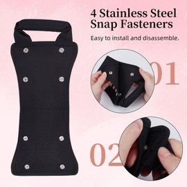 NICENEEDED Convenient Luggage Handle Extender, Extension for Carry-On and Suitcase, Ideal for Travelers and Your Short & Wide Luggage Handle