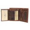 Greenburry Vintage Wallet Adler Leather 9,5 cm braun
