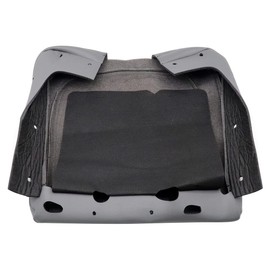 GXARTS Leather Center Console Cover armrest Jump seat Cover Compatible with Dodge Ram 2013 2014 2015 2016 2017 2018 (Gray)