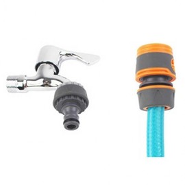 Hose connector water faucet connector assembly screw tap adapter faucet water hose extension car wash hose twenty 2ea