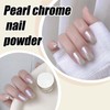 Upgrade your Nails with High Glassy Pearl Chrome Powder: 2