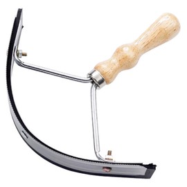 Lincoln Metal Sweat Scraper - Horse & Pony Grooming - Wooden Handle