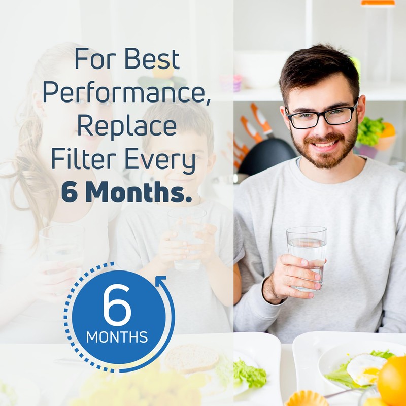 3-Pack Replacement for Whirlpool GR2FHTXTQ00 Refrigerator Water Filter - Compatible