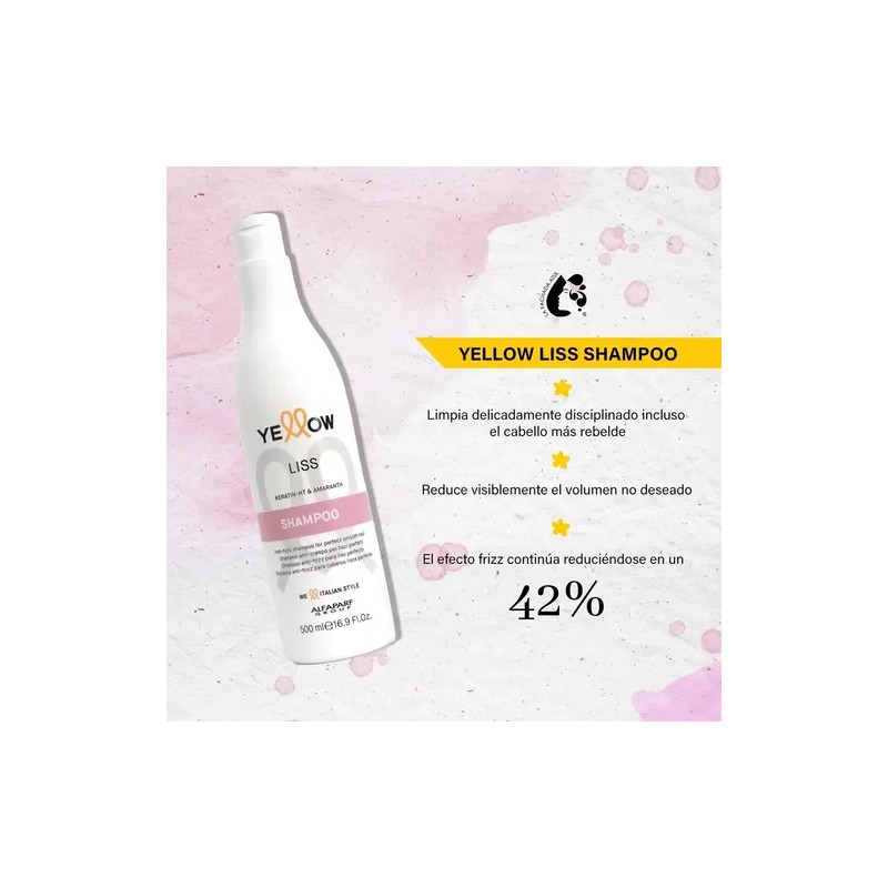 Yellow Liss Shampoo + Acondicionador + Multibenefit 500 Ml