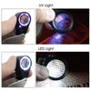 30x Magnifier Loupe Jewelry Jewelers Foldable Pocket Illuminated Magnifying Tool