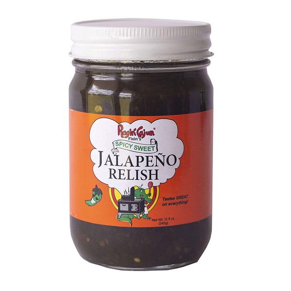Spicy Sweet Jalapeño Relish 12 fl oz Ragin' Cajun