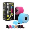 SPORTTAPE Kinesiology Tape 5 cm x 5 m Mixed Rolls