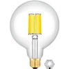 OMAYKEY 10W Dimmable G125 (G40 Replacement) Large LED Globe Bulb