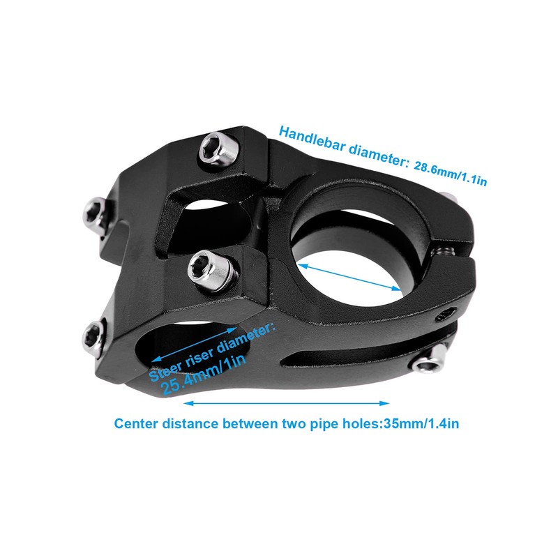 Bicycle Stem, Handlebar Stem, High Strength, Short Stem, Mountain Bike,