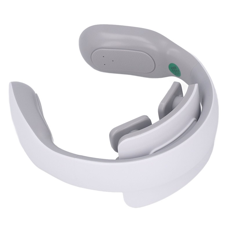 Electric Pulse Neck Massager Adjustable Multi Functional Portable 4 Head
