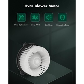 SCITOO 700266 HVAC Blower Motor with Fan Cage for Chevy for Spark l4 1.2L 2013 2014 2015