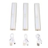 3Pcs Wireless Motion Sensor LED Lights Automatic On and Off