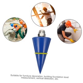 Operitacx Plumb Bob Wire Hammer Vertical Hammer Pendant 300g Weights for Construction Decoration Random