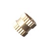HOBBYIN Female Threaded Inserts 100Pcs 6mm Length Durable M5 x