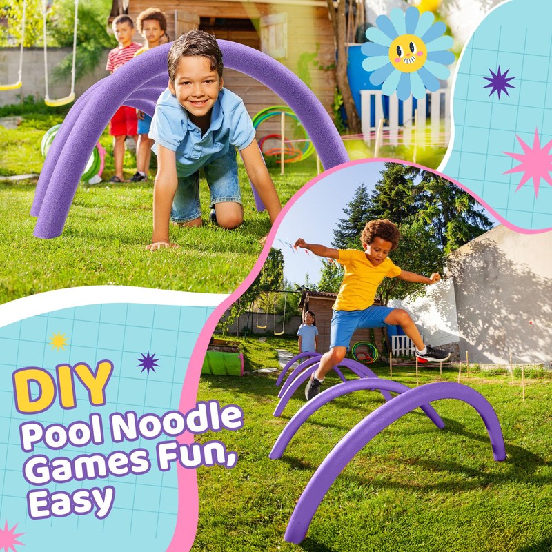 Hanaive 2 Pack Jumbo Pool Noodles 41 Inch x 4.1