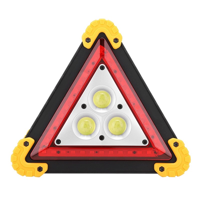 Triangle Sign,30W Multifunction Car Breakdown Emergency Safety Triangle Stop Sign