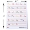Dry Erase Alphabet Tracing Board: Letter and Numbers Handwriting Practice