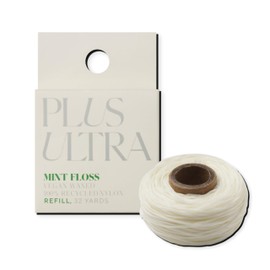 Plus Ultra Recycled Nylon Tooth Floss Refill | Mint Flavor