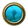 Sunken Ship - Porthole Wall Decal