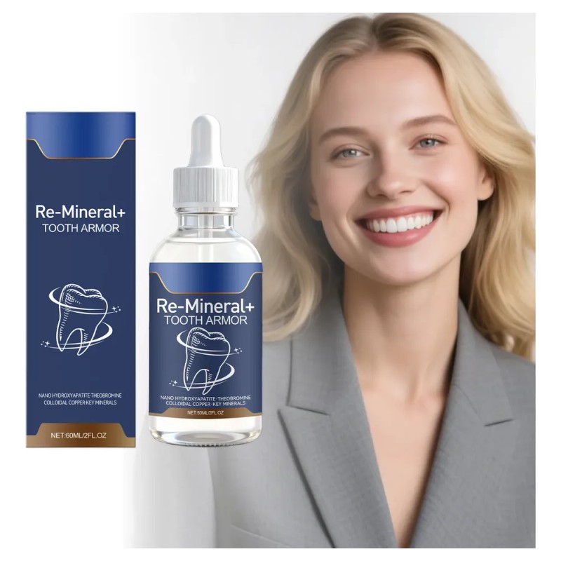 Sérum Reparador De Dientes Con Hidroxiapatita Para Caries, 6