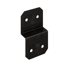 Simpson Strong-Tie APVDJT1.75-6 Outdoor Accents Avant Collection 5-in. ZMAX, Black Powder-Coated Deck Joist Tie for 1-3/4-in. Wood (Pack of 12)