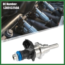 Motoforti Car Fuel Injector Replacement No.L3K913250A for Mazda 3 2.3L L4 - Gas for Mazda CX-7 2.3L L4 - Gas Long-lasting