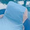 Kelsyus Floating Swimming Pool Lounger Inflatable Chair with Built-in Cup