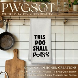 Funny Bathroom Decorative Hand Towels 16x24in
