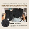 Afro Kinkys Bulk Human Hair -100% Real Human Hair for
