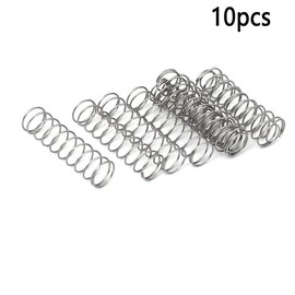 MACHSWON Compression Spring for Electronics Home Appliances Furniture Machinery Stainless Steel Compressed Spring 0.8mm Wire Dia, 13mm OD, 50mm Free Length 10pcs