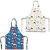 Kids Chef Aprons, Toddler Cooking Apron, Painting Aprons