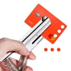 Hole Punch, 1 Hole, Single Hole, 0.2 inches (6 mm), Deep Hole, 2.1 inches (53 mm), Office Equipment, Loose Leaf Hole Punching, Paper Guide, Craft Punch, Hole Punch, PVC/ID Card, For Thick Paper