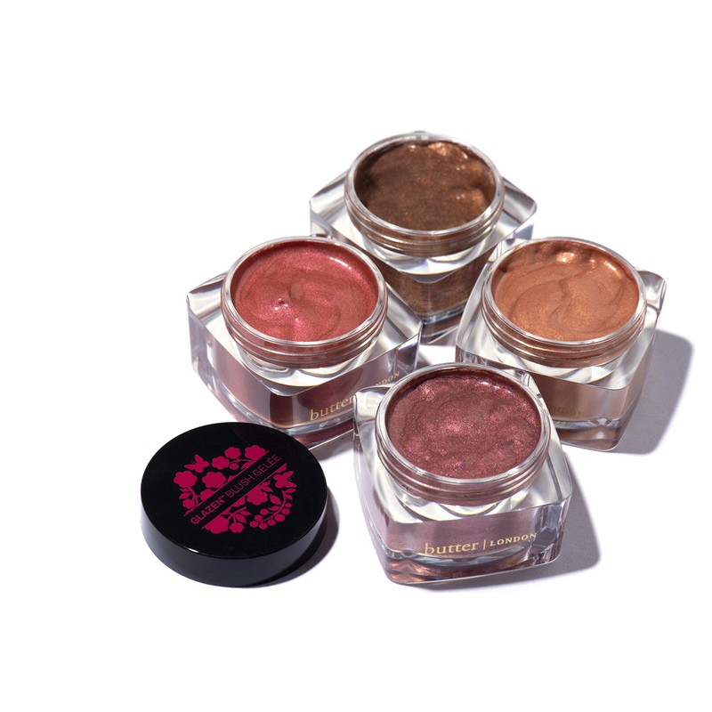 butter LONDON Glazen Blush Gelée, Glimmer