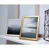 accent by nielsen 8x8 Wooden Blue Photo Frame with Stand