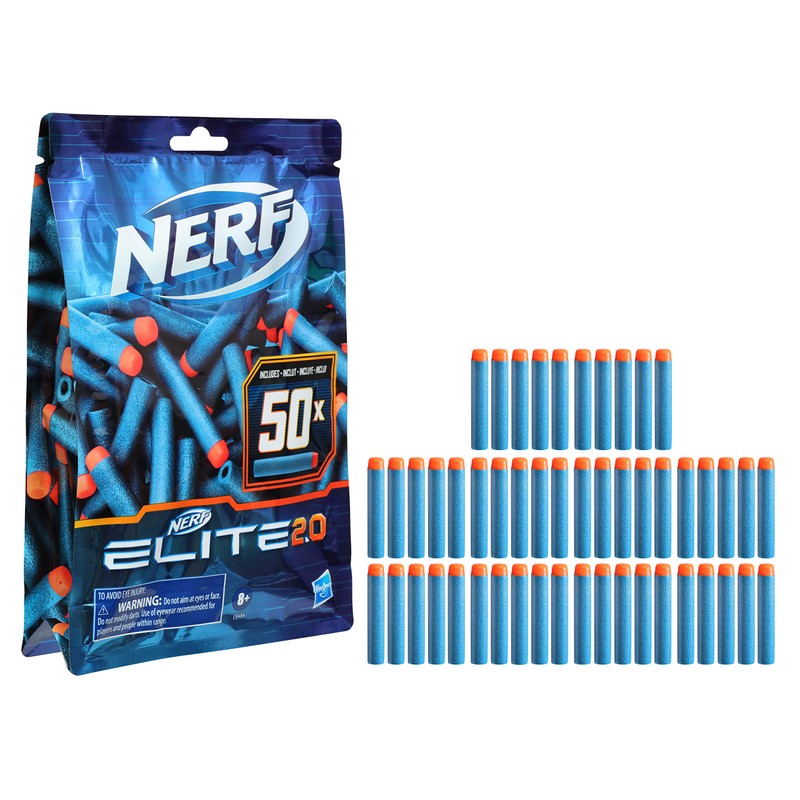 Confezione ricarica 50 dardi Nerf Elite 2.0 - Include 50
