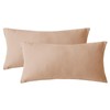 SOULFUL Muslin Cushion Cover 40 x 80 cm, Cotton, Apricot