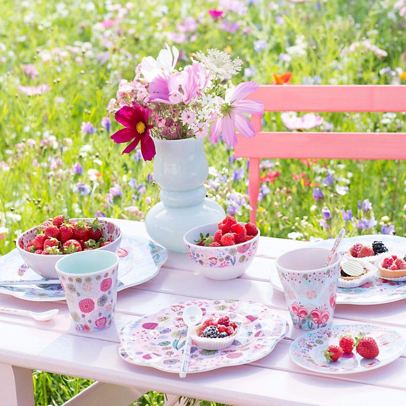 Overbeck and Friends - Melamine Spoon Lilly Rose Long