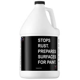 Rust remover for metal tools and surfaces- rust dissolver for car,boats, trucks,cookware & restoration-reusable formula- 1 gallon (1 Pack)