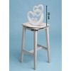 Harmonious heart for decoration - modern decorative heart made of