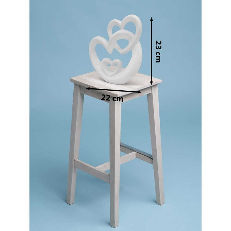 Harmonious heart for decoration - modern decorative heart made of
