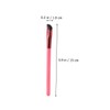 Baluue 6pcs Double-sided Eyebrow Brushes Angled Makeup Tools for Precision