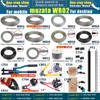 Muzata 8" Hand Swage Fitting Threaded Stud for 1/8" Cable